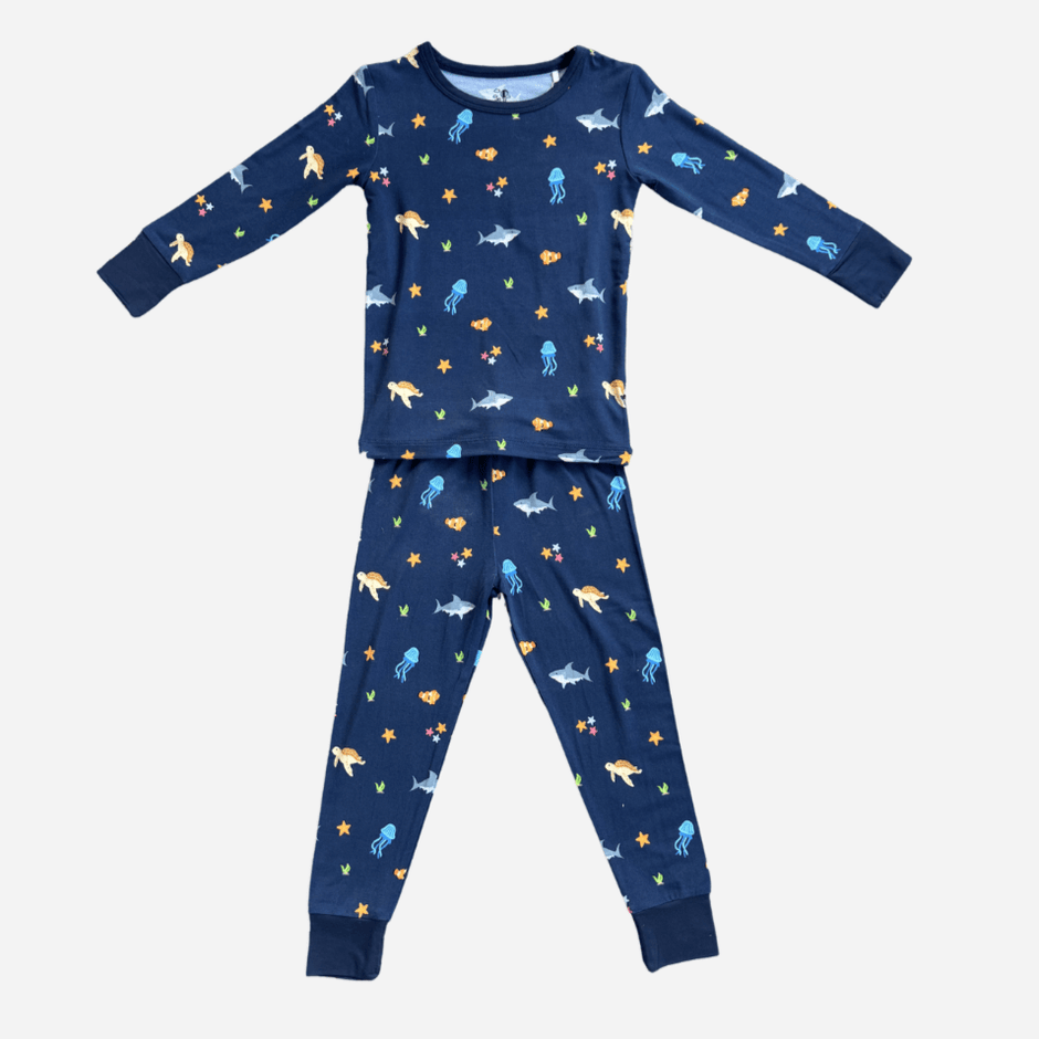 Sea World Two-Piece Pajamas - SwagglyLife Home & Fashion